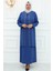 Nisa Abiye Elbise Indigo ISR918 1