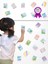 Arkaplanlar Puzzle Magnet Set 12 Adet, 24 Parça Dikkat Geliştiren Zeka Oyunu, Çocuk Oyalayan Oyuncak 2