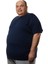 M-221 Erkek T-Shirt Süprem Bisiklet Yaka Kısa Kol 1xl Lacivert 2