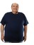 M-221 Erkek T-Shirt Süprem Bisiklet Yaka Kısa Kol 2xl Lacivert 1