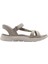 Go Walk Flex Sandal - Illumınate 141481-TPE Bej Sandalet&Terlik 1