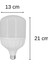 Chn 5'li Paket 50W Büyük Boy 6500K Beyaz Işık E27 LED Tasarruflu Ampül 4