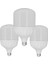 Chn 3'lü Paket 50W Büyük Boy 6500K Beyaz Işık E27 LED Tasarruflu Ampül 1