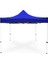 Otomatik Gazebo Çardak 240 x 240 cm Tente Teras Bahçe Kamelyası Gölgelik Mavi 4