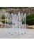 Otomatik Gazebo Çardak 240 x 240 cm Tente Teras Bahçe Kamelyası Gölgelik Kırmızı 5