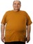 M-221 Erkek T-Shirt Süprem Bisiklet Yaka Kısa Kol 2xl Hardal 1
