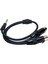 Çift Xlr Dişi 1/4 Inç 6.35MM Erkek Stereo Y Ayırıcı Kablo 1.6ft Pvc Çift Xlr 1/4 Inç Adaptör Kablosu Mikrofon Kamera Için (Yurt Dışından) 3