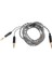 3,5 Mm'den Çift 3,5 Mm'ye Kablo 3,9 Ft 4 Telli Gümüş Kaplamalı Bakır Çekirdekli Kablo Kulaklık Yedek Kablosu Beyerdynamic T1 Iı T5 Için (Yurt Dışından) 4