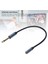 1/4 Ila 3,5 mm Kulaklık Adaptör Kablosu Mono 6,35 mm Erkek Ila 1/8 Dişi Stereo Jak Ses Kablosu (Yurt Dışından) 2