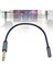 1/4 Ila 3,5 mm Kulaklık Adaptör Kablosu Mono 6,35 mm Erkek Ila 1/8 Dişi Stereo Jak Ses Kablosu (Yurt Dışından) 5