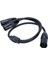 3 Pin Xlr Erkek - Erkek Xlr Kablo Y Kablo Dengeli Mikrofon Kablosu Ses Adaptörü Xlr Y Ayırıcı (Yurt Dışından) 3