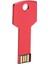 Kırmızı USB Flash Sürücü Alüminyum Alaşımlı Anahtar Şekli Bellek U Diski Araba Bilgisayar Kullanımı Ev Gereçleri 8gb (Yurt Dışından) 3
