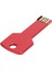 Kırmızı USB Flash Sürücü Alüminyum Alaşımlı Anahtar Şekli Bellek U Diski Araba Bilgisayar Kullanımı Ev Gereçleri 8gb (Yurt Dışından) 4