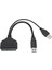 Usb3.0 - Sata 2.5in HDD Sürücü Adaptör Kablosu Pc Bilgisayar Harici SSD Sabit Disk Için (Yurt Dışından) 1