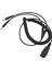 Hızlı Bağlantı 3,5 mm Kablo Qd'den Çift 3,5 mm Adaptör Kablosuna Plantronics Kulaklık ve Pc Ses Kartı Için (Yurt Dışından) 3