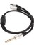 6.35MM Erkek - Çift 3.5mm Dişi Kablo Profesyonel Tak ve Çalıştır Stereo Ses Adaptörü Amplifikatör Mikrofon Mikser Hoparlör Için (Yurt Dışından) 4