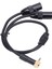 3,5 Mm'den Çift Xlr Erkek Y Ayırıcı Kablo 1/8 Stereo 3 Pin 0,5 M Mikrofon Hoparlör Sahne Dj Için (Yurt Dışından) 5
