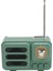Kablosuz Bluetooth Hoparlör Retro Bluetooth 5.3 Taşınabilir Küçük Hoparlör Radyo Yatak Odası Partisi Açık Yeşil (Yurt Dışından) 3