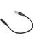 6,5 mm 1/4 Inç Dişi - Xlr Dişi Adaptör Kablosu Dengeli Mikrofon Kablosu Çeyrek Inç Ts - Xlr 3 Pin Bağlantı Kablosu 11,8 Inç (Yurt Dışından) 2