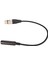 6,5 mm 1/4 Inç Dişi - Xlr Dişi Adaptör Kablosu Dengeli Mikrofon Kablosu Çeyrek Inç Ts - Xlr 3 Pin Bağlantı Kablosu 11,8 Inç (Yurt Dışından) 3