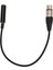6,5 mm 1/4 Inç Dişi - Xlr Dişi Adaptör Kablosu Dengeli Mikrofon Kablosu Çeyrek Inç Ts - Xlr 3 Pin Bağlantı Kablosu 11,8 Inç (Yurt Dışından) 5