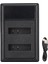 Li 90B DB110 Pil Için Çift USB Kamera Pil Şarj Cihazı Olympus Tg5 Tg4 SP100 Tg3 Sh 1 Sh2 Sh3 SH50 SH60 Kamera (Yurt Dışından) 1