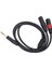 1/4 Inç Çift Xlr Erkek Y Ayırıcı Kablo 6.35MM Stereo Kablo Dengesiz 2 Xlr Erkek Çeyrek Inç Adaptör Kablosu 2m / 6.6ft (Yurt Dışından) 4