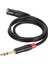 Xlr Erkek - 1/4 Inç 6,35 mm Kablo Esnek Dayanıklı Dengeli 3 Pin Xlr Erkek - Çeyrek Inç Mikrofon Kablosu 3,3 Ft (Yurt Dışından) 2