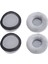 4 Adet Kulaklık Kulak Pedleri 95MM Kadife Sünger Kulaklık Kulak Pedleri Mdr DS7000 RF6000 Mdr MA300 Mdr CD470 DTX900 1900 Gri Için Yedek (Yurt Dışından) 3
