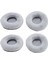 4 Adet Kulaklık Kulak Pedleri 95MM Kadife Sünger Kulaklık Kulak Pedleri Mdr DS7000 RF6000 Mdr MA300 Mdr CD470 DTX900 1900 Gri Için Yedek (Yurt Dışından) 4