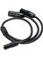 Çift Xlr'den 6.35MM Ayırıcı Kablo 1.6ft Doğru Sinyal Çıkışı 6.35MM Dişi'den Xlr'ye Erkek Stereo Adaptör Kablosu Kamera Kaydedici Mikser Için (Yurt Dışından) 3