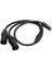 Çift Xlr'den 6.35MM Ayırıcı Kablo 1.6ft Doğru Sinyal Çıkışı 6.35MM Dişi'den Xlr'ye Erkek Stereo Adaptör Kablosu Kamera Kaydedici Mikser Için (Yurt Dışından) 4