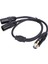 Mikrofon Y Ayırıcı Kablo 1.6ft 3 Pin Çift Dişi Xlr'den Erkek Xlr Ayırıcı Kablo Mikrofon Miks Konsolları Için (Yurt Dışından) 4