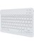 Kablosuz Bluetooth Klavye 10 Inç Hafif Ultrawide Android Için Ios Için Windows Için (Beyaz) (Yurt Dışından) 2