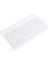 Kablosuz Bluetooth Klavye 10 Inç Hafif Ultrawide Android Için Ios Için Windows Için (Beyaz) (Yurt Dışından) 5