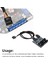 Anakart 9 Pin USB Başlığı Erkek 1 Ila 4 Dişi Uzatma Ayırıcı Kablo USB 9 Pin Konnektör (Yurt Dışından) 2