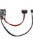 1 Erkek - 2 Erkek Port USB 2.0 Başlığı 9pın - Çift 9pın Uzatma Hub'ı Sata Güç Kablosuyla (Yurt Dışından) 2