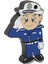 U Disk Karikatür Yaratıcı Esnek Plastik Taşınabilir Windows 98 / Me / 2000 / Xp Usb2.0policewoman 16G (Yurt Dışından) 3