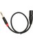 1/4 Inç 6,35 mm - Xlr Erkek Kablo Profesyonel Tak ve Çalıştır Altın Kaplama Konnektör Mikrofon Kablosu 1,6 Ft (Yurt Dışından) 5