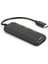 Hub USB Çoklu 4 Port Ayırıcı Genişletme Kablosu Adaptörü Ultra Hızlı Dizüstü Bilgisayar Tipi C 2.0 (Yurt Dışından) 3