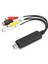 Video Toplama Kartı Siyah Taşınabilir USB 2.0 Windows Xp/vista/7/8/10/linux Dönüştürücü (Yurt Dışından) 2