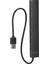 USB 3.0 Hub Siyah 7'si 1 Arada Yüksek Hızlı Iletim Ayırıcı Taşınabilir Ağ Adaptörü 5gb (Yurt Dışından) 4