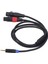 Çift Dişi Xlr'den 3,5 mm Y Ayırıcı Kablo Xlr'den 1/8 Inç Stereo Aux Bağlantı Mikrofon Konnektör Adaptör Kablosu Mikser CD Çalar Için 1 M/3,3 Ft (Yurt Dışından) 2