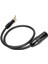 Sağ Açı 3.5mm - Xlr Stereo Ses Kablosu 0.5m Erkek - Xlr Erkek Mikrofon Kablosu Telefon Tablet Dizüstü Bilgisayar Için (Yurt Dışından) 2