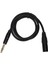 6.35MM - Xlr Kablo Erkek - Erkek 3 Pin Stereo 1/4 Inç - Xlr Dengeli Kablo Hoparlör Mikrofon Sahne 1m/3.3ft (Yurt Dışından) 2