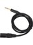 6.35MM - Xlr Kablo Erkek - Erkek 3 Pin Stereo 1/4 Inç - Xlr Dengeli Kablo Hoparlör Mikrofon Sahne 1m/3.3ft (Yurt Dışından) 4