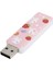 U Disk Pushpull Usb2.0 Bellek Araba Flash Sürücü Bilgisayar Aksesuarları Çilek Tavşan Deseni (128 Gb) (Yurt Dışından) 5