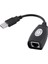 4 Port USB 2.0 - RJ45 Hub Ethernet Uzatma Genişletici Ağ Adaptörü Kablo Kordonu (Yurt Dışından) 3
