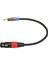 Xlr - 3,5 mm Stereo Mikrofon Kablosu 1,0 Ayak Kayıpsız Gürültü Azaltma Hifi Xlr Dişi - 1/8 Inç Trs Kablo Kameralar Için (Yurt Dışından) 1