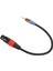 Xlr - 3,5 mm Stereo Mikrofon Kablosu 1,0 Ayak Kayıpsız Gürültü Azaltma Hifi Xlr Dişi - 1/8 Inç Trs Kablo Kameralar Için (Yurt Dışından) 2